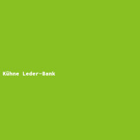 Kühne Leder-Bank