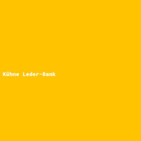Kühne Leder-Bank