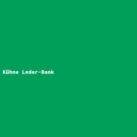 Kühne Leder-Bank