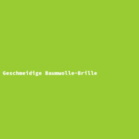 Geschmeidige Baumwolle-Brille