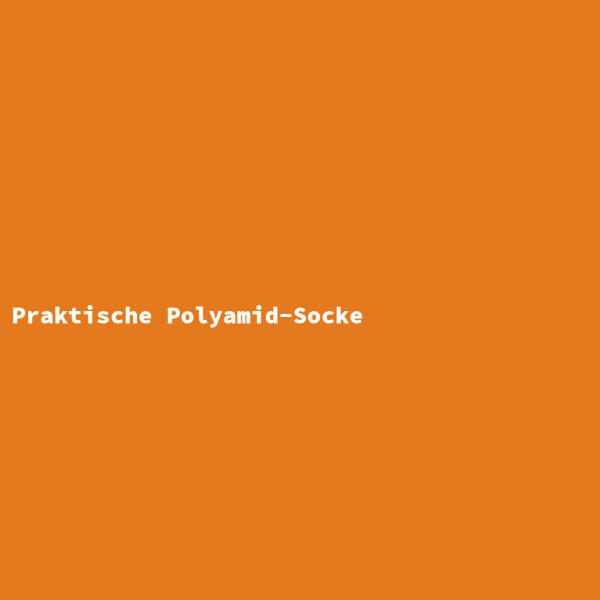 Praktische Polyamid-Socke