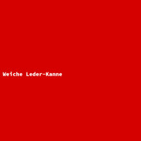 Weiche Leder-Kanne