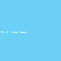 Weiche Leder-Kanne