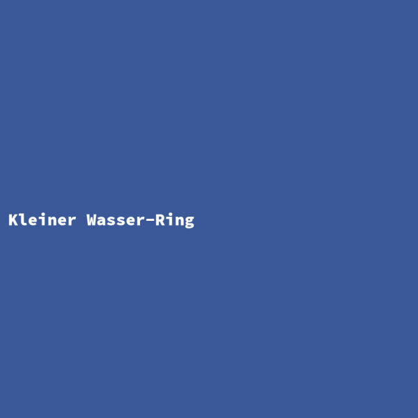 Kleiner Wasser-Ring