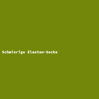 Schmierige Elastan-Socke