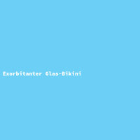 Exorbitanter Glas-Bikini