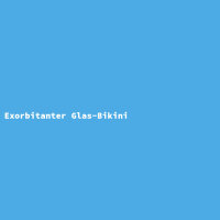 Exorbitanter Glas-Bikini
