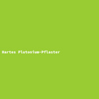 Hartes Plutonium-Pflaster