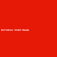 Beliebtes Stahl-Handy